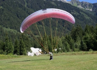 Premier vol parapente biplace